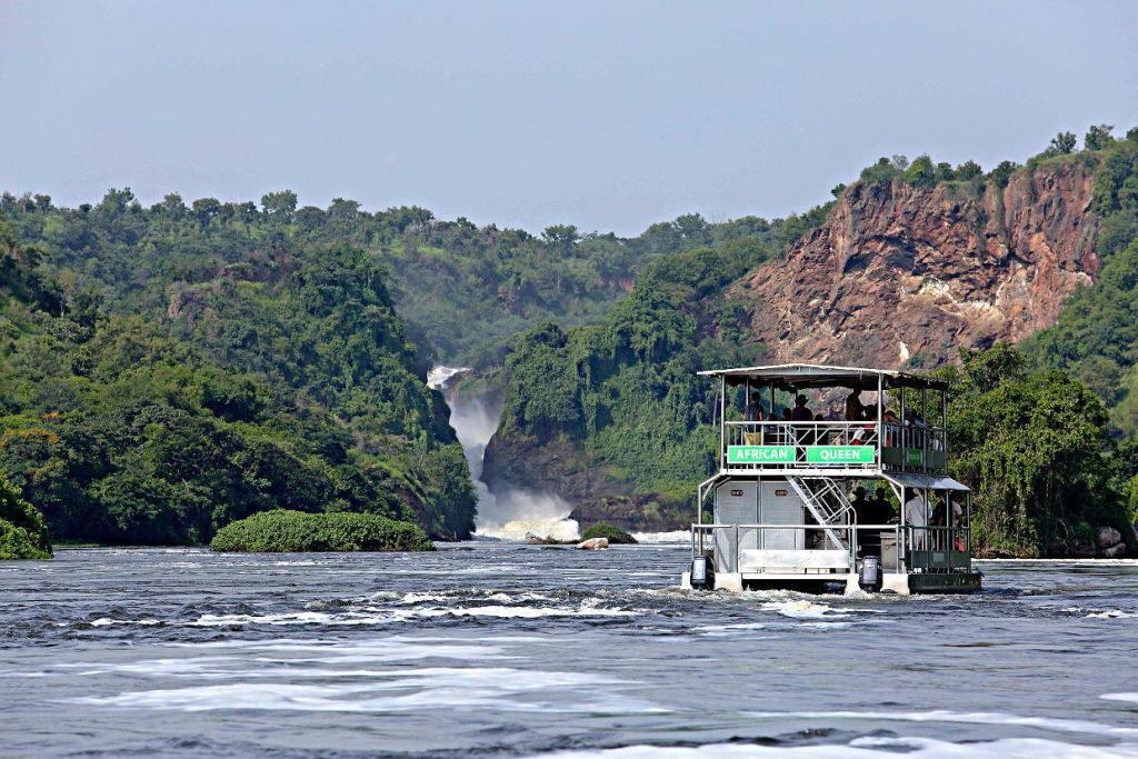 Boat safari Murchison falls